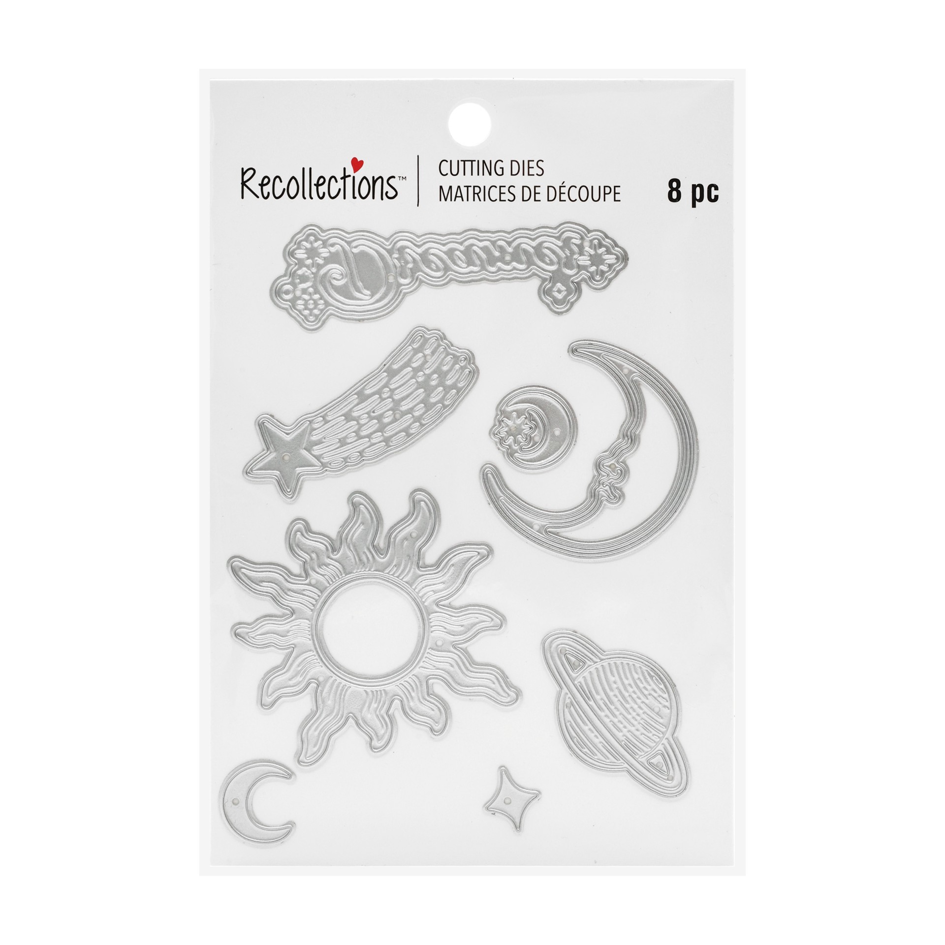 slide 4 of 5, Celestial Cutting Die Set By Recollections, 10.2cm x 15.2cm