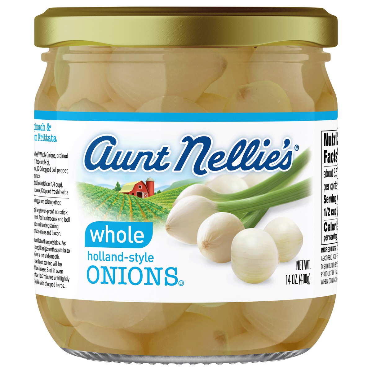 slide 1 of 4, Aunt Nellie's Whole Holland Style Onions, 15 oz