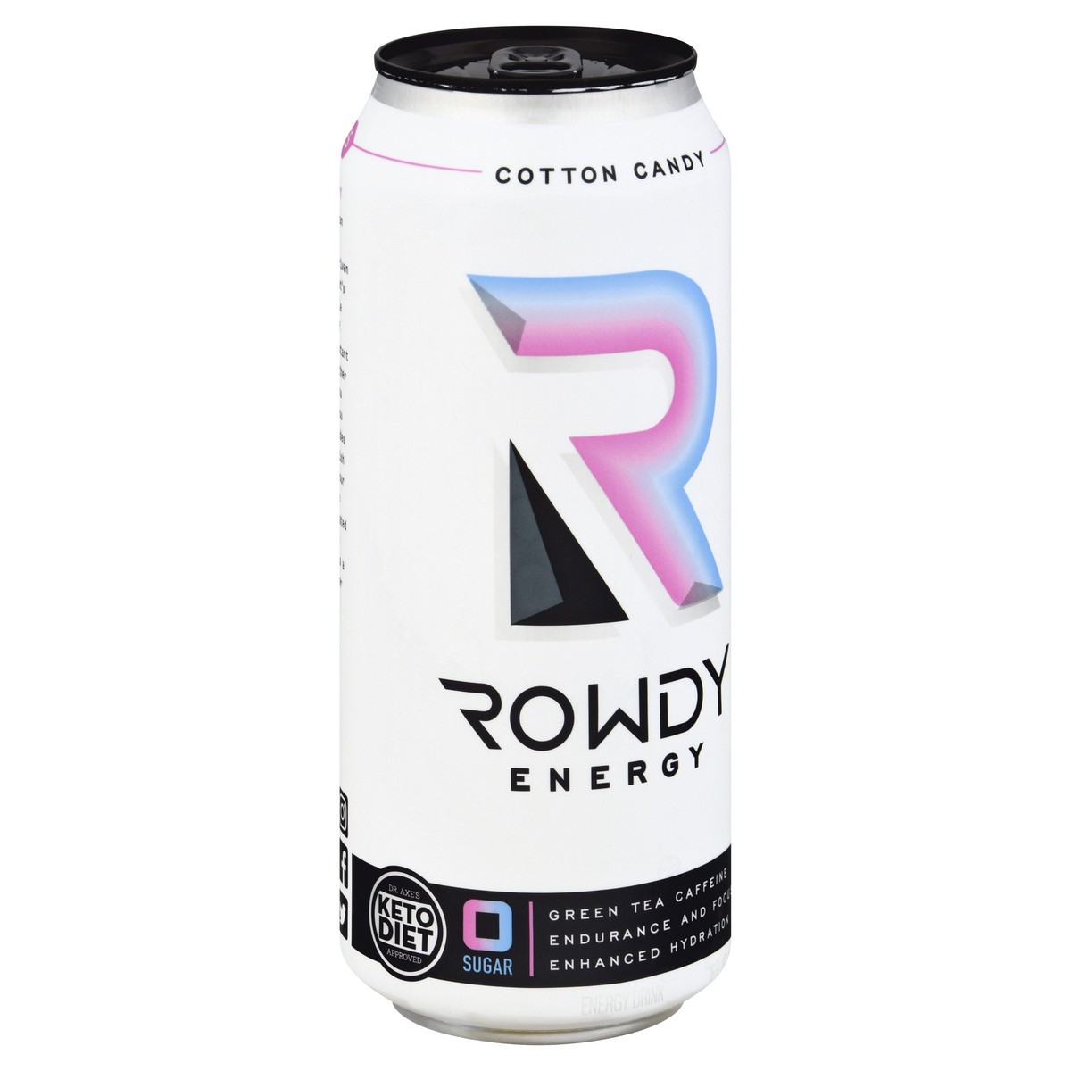 slide 2 of 11, Rowdy Energy Cotton Candy Energy Drink 1 ea, 1 ea