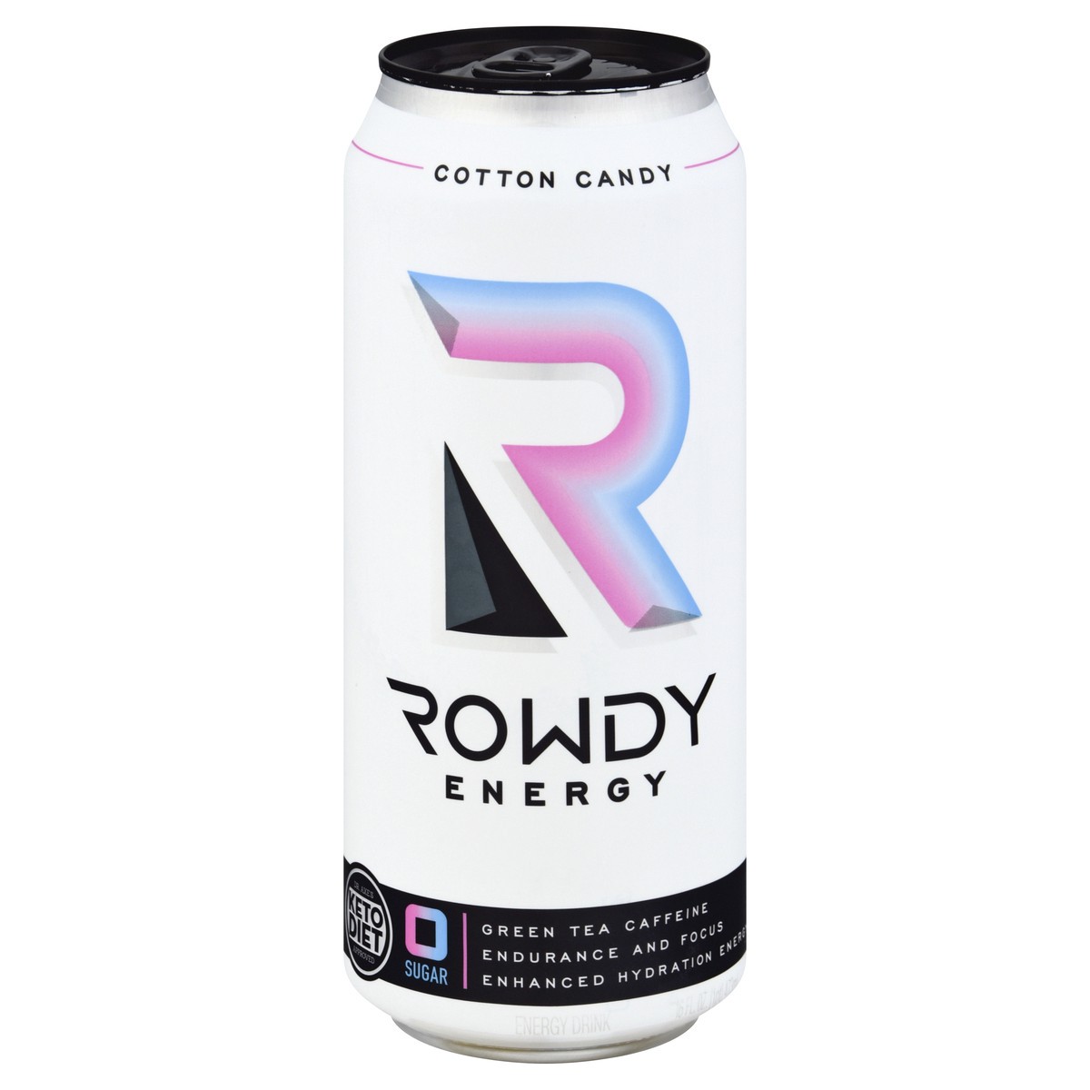 slide 11 of 11, Rowdy Energy Cotton Candy Energy Drink 1 ea, 1 ea