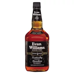 Evan Williams Kentucky Straight Bourbon Whiskey Bottle