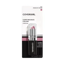 Covergirl Continuous Color Lipstick Midnight Mauve