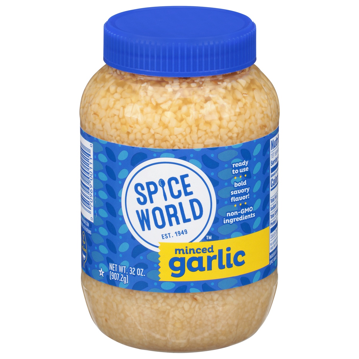 slide 1 of 1, Spice World Minced Garlic, 32 oz