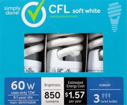 Simply Done Bulb CFL Twist 13W