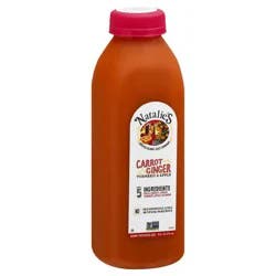 Natalie's Carrot Ginger Turmeric & Apple Juice - 16 fl oz