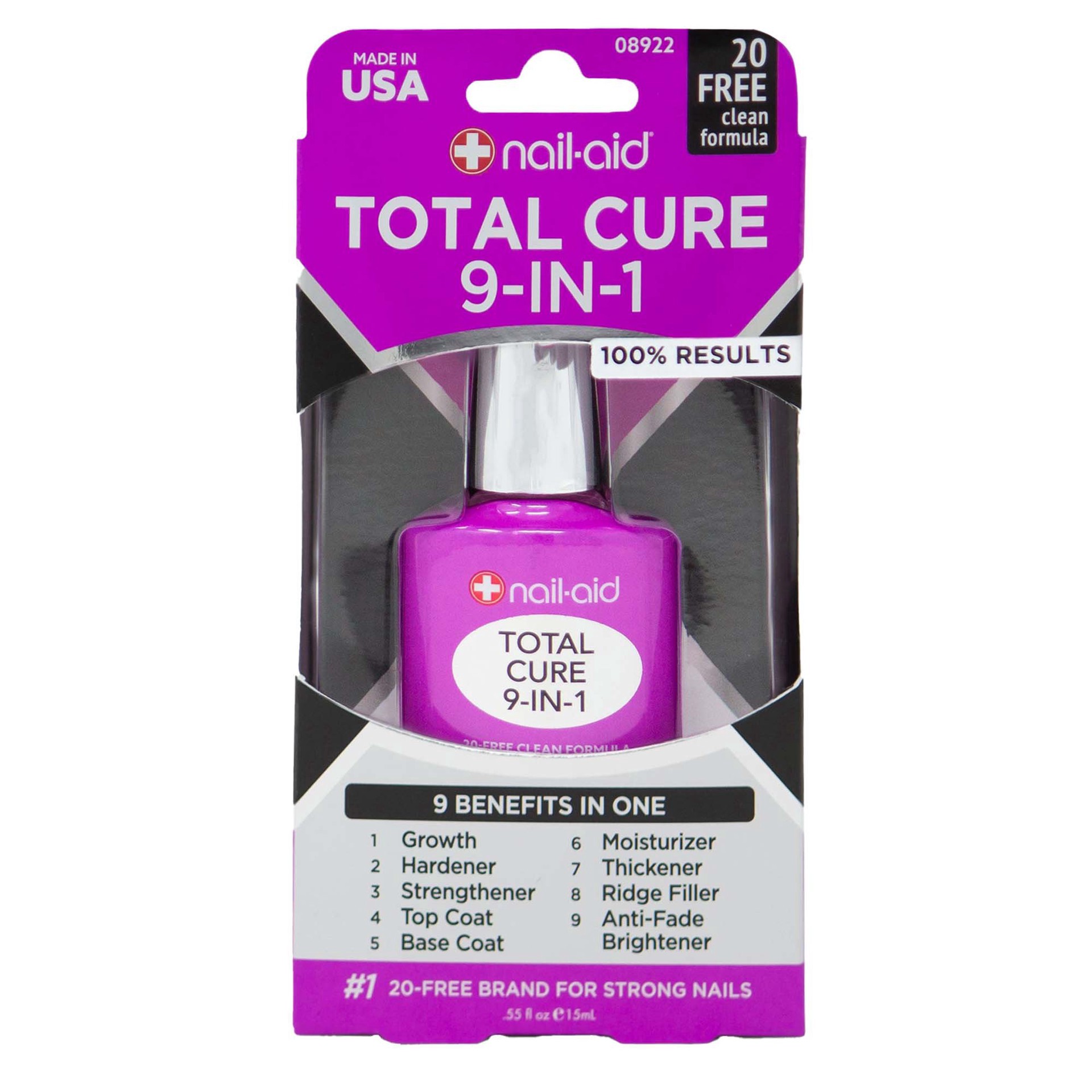 slide 1 of 1, Nail Aid Total Cure 9-in-1, 0.55 oz
