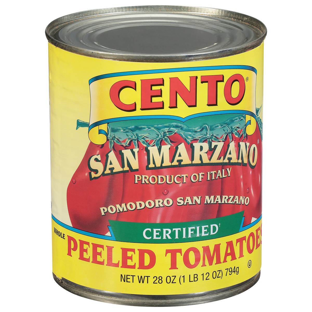 slide 2 of 9, Cento Plant Based San Marazano Tomato, 28 oz