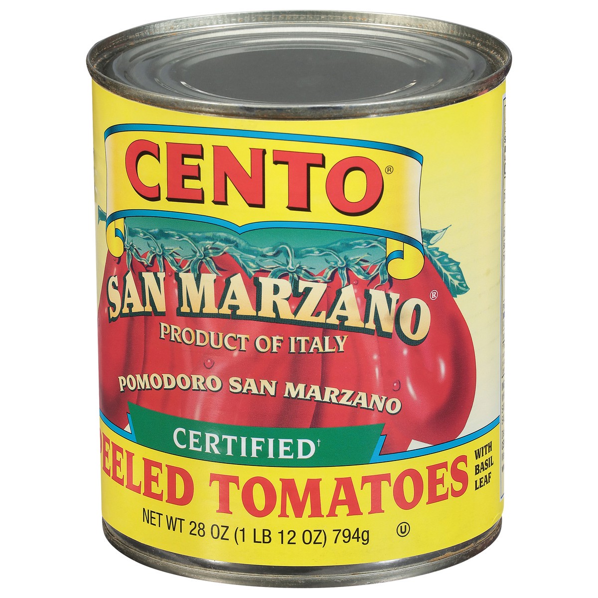 slide 3 of 9, Cento Plant Based San Marazano Tomato, 28 oz