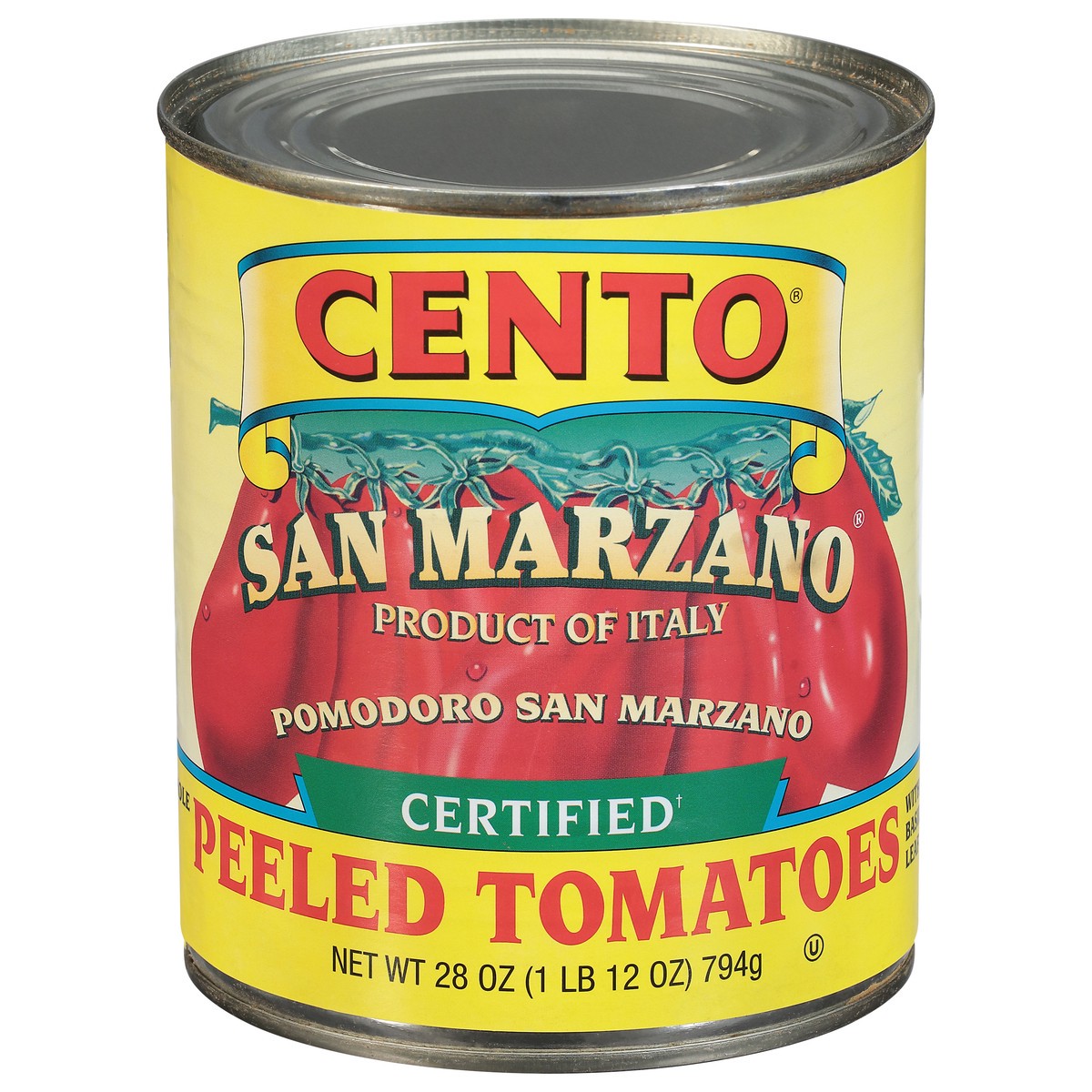 slide 1 of 9, Cento Plant Based San Marazano Tomato, 28 oz
