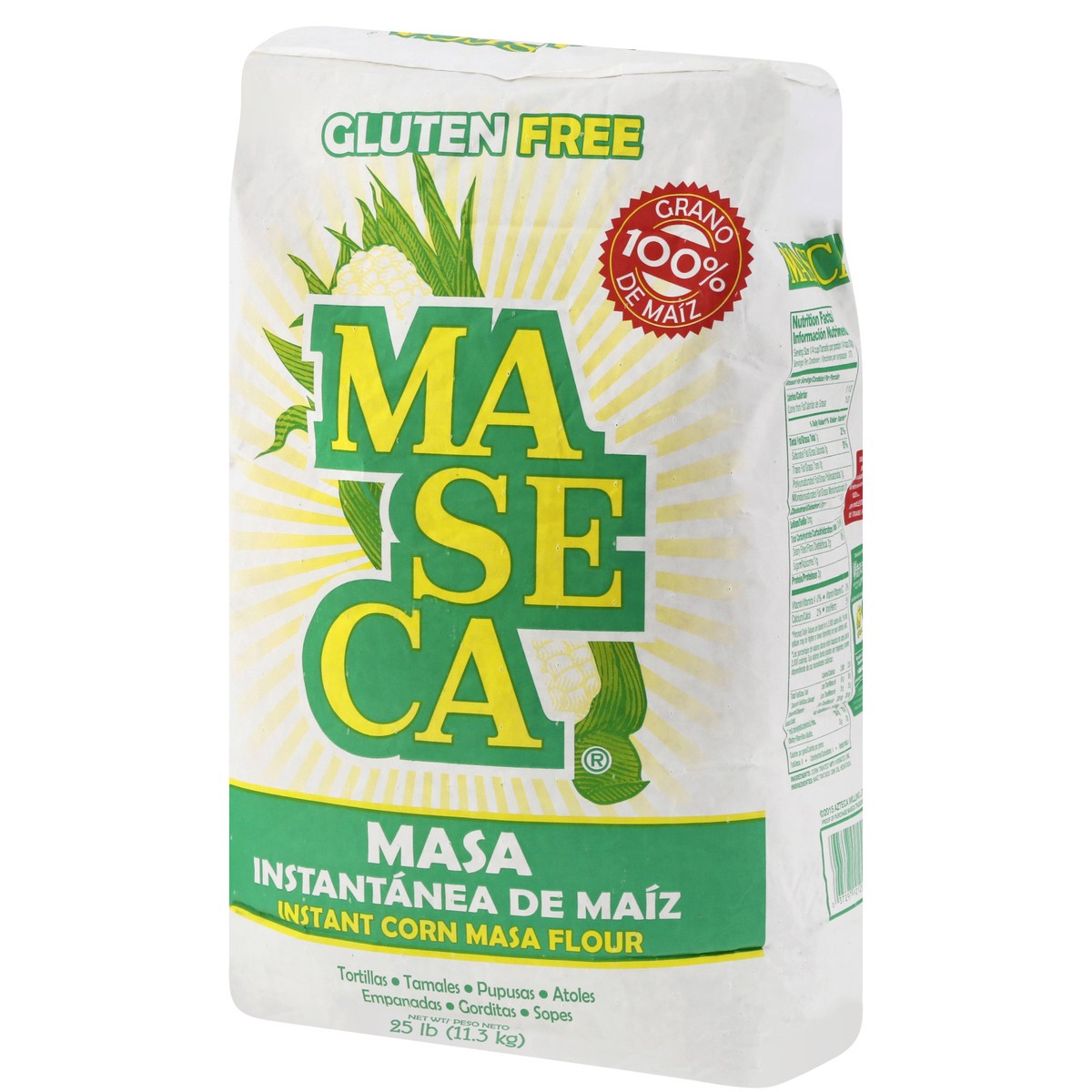 slide 6 of 13, MASECA Traditional Instant Corn Masa Flour 22 Lb Bag, 22 lb