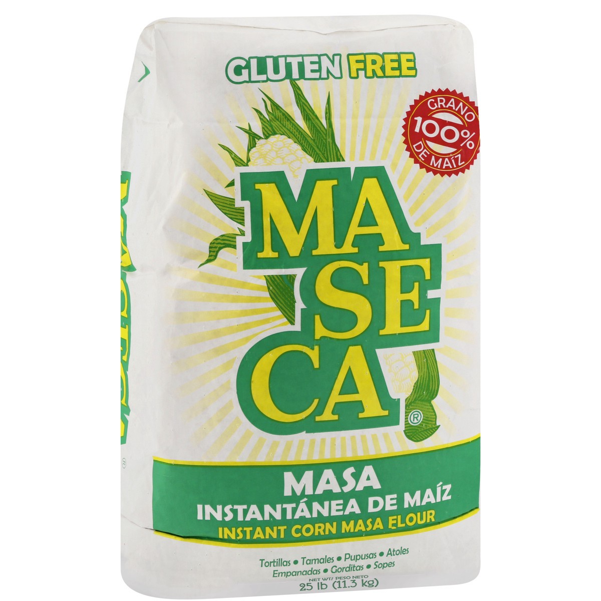 slide 2 of 13, MASECA Traditional Instant Corn Masa Flour 22 Lb Bag, 22 lb