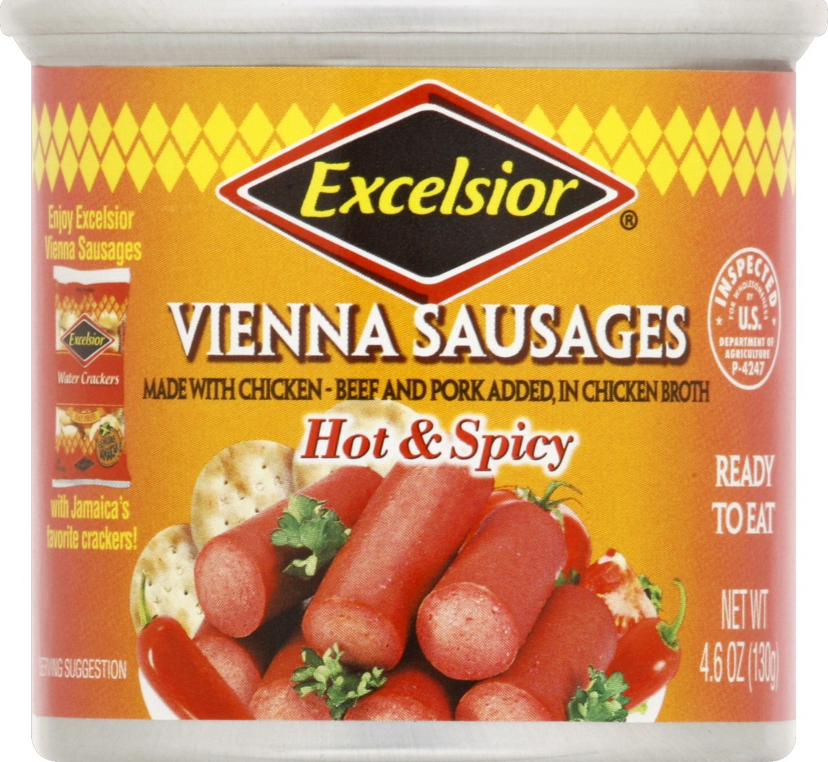 slide 4 of 7, Excelsior Sausages 4.6 oz, 4.6 oz