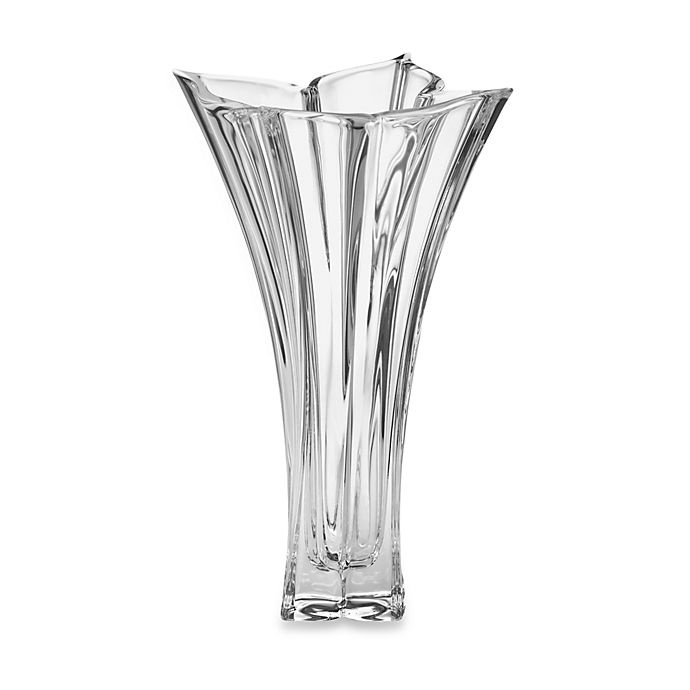 slide 1 of 1, Mikasa Florale Crystal Vase, 14 in