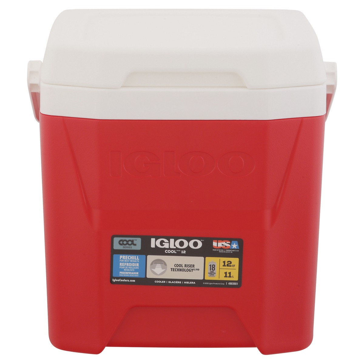 slide 2 of 11, Igloo Red Star Cool 12 Cooler 1 ea, 1 ct