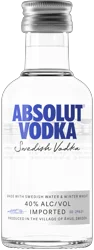 Absolut Original Vodka, 50 ml Bottle, 80 Proof