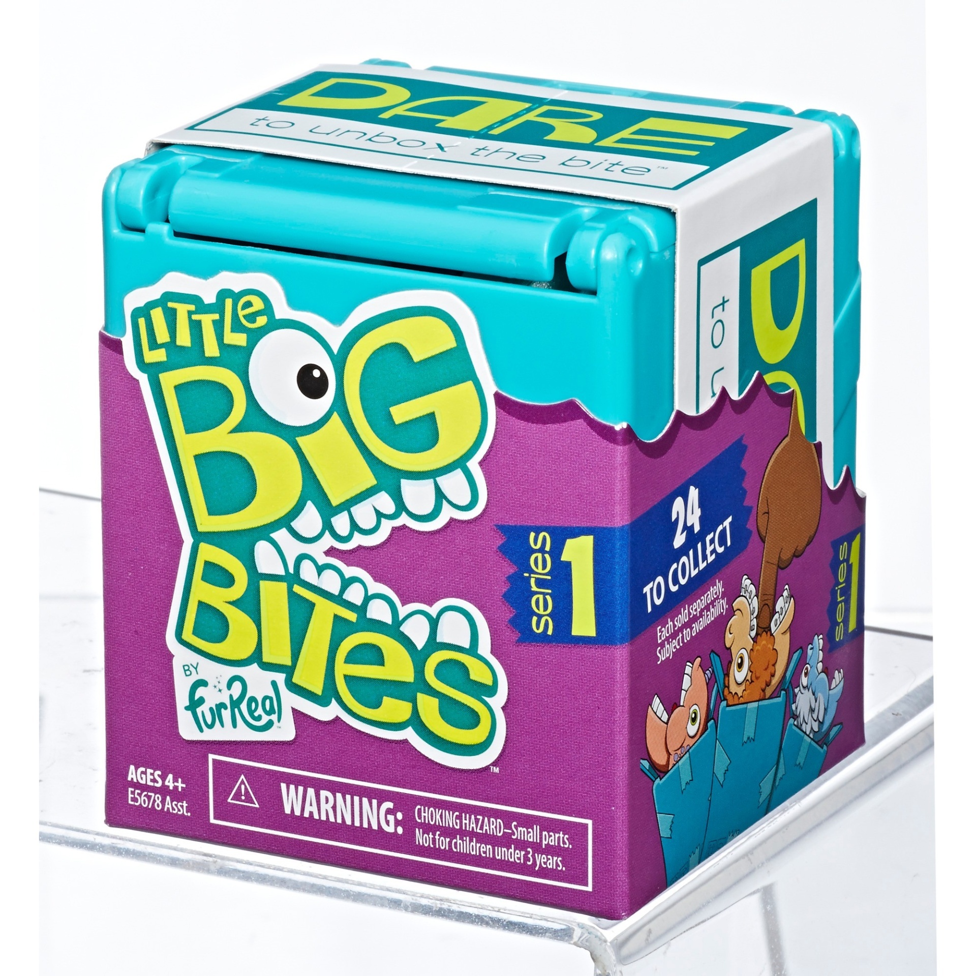 slide 1 of 10, Little Big Bites by furReal, 12 to Collect, Series 1, 1 ct