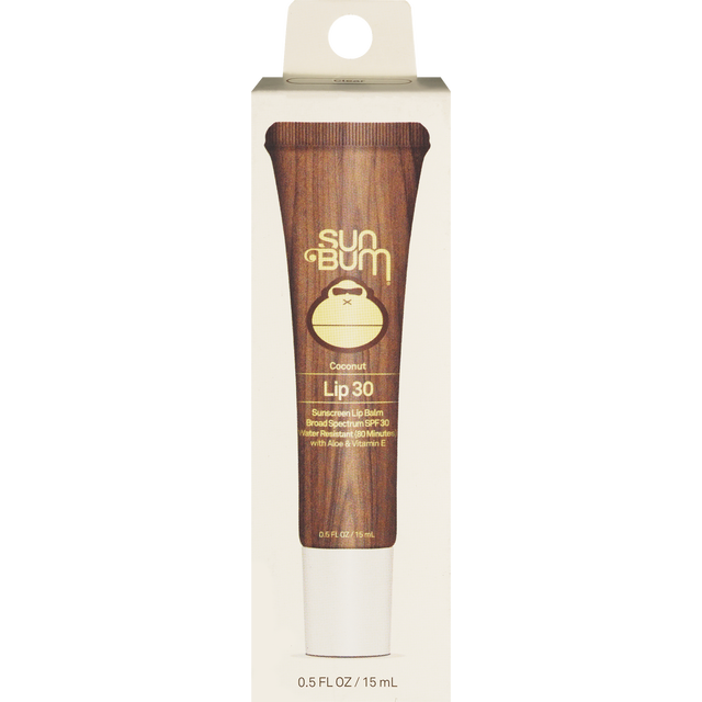 slide 1 of 1, Sun Bum Lip Balm Coconut, 0.5 oz