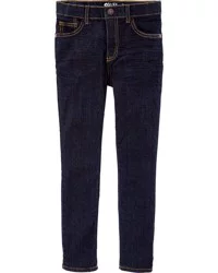 Oshkosh Kid Dark Blue Wash Skinny-Leg Jeans True Rinse 10R