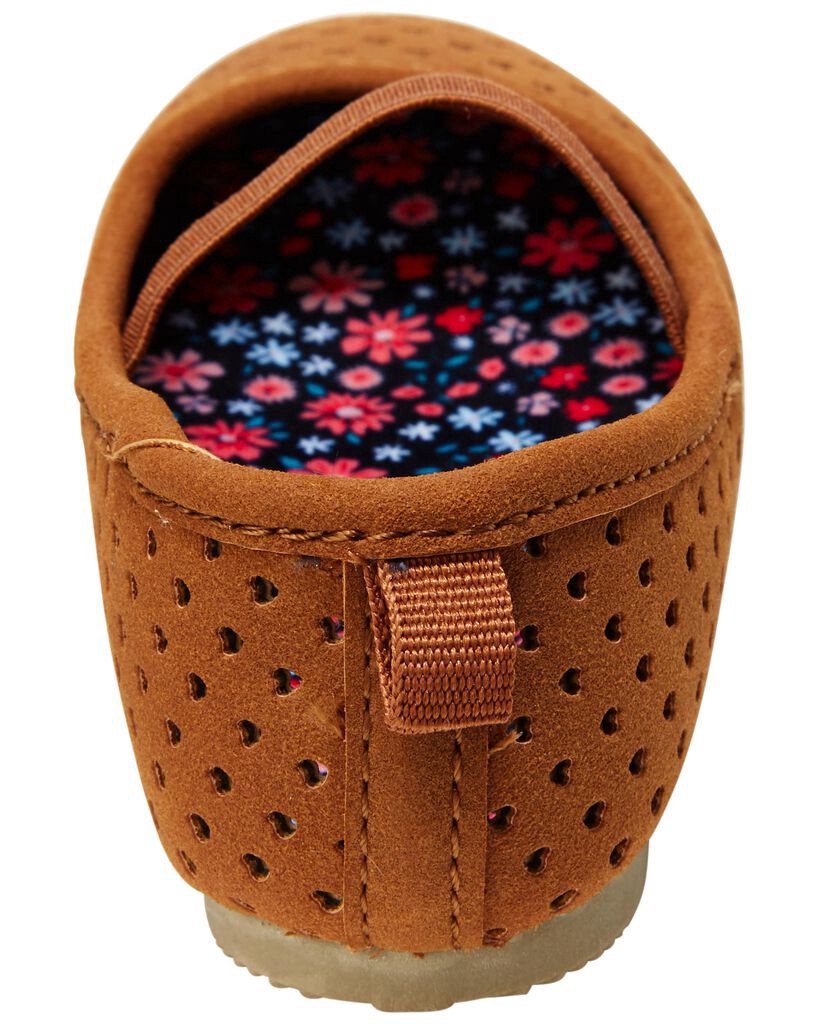 slide 6 of 6, Carter's Carters Toddler Ballet Flats Brown 8, 1 ct