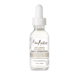 SheaMoisture Hyaluronic Acid Serum 100% Virgin Coconut Oil, 1 oz
