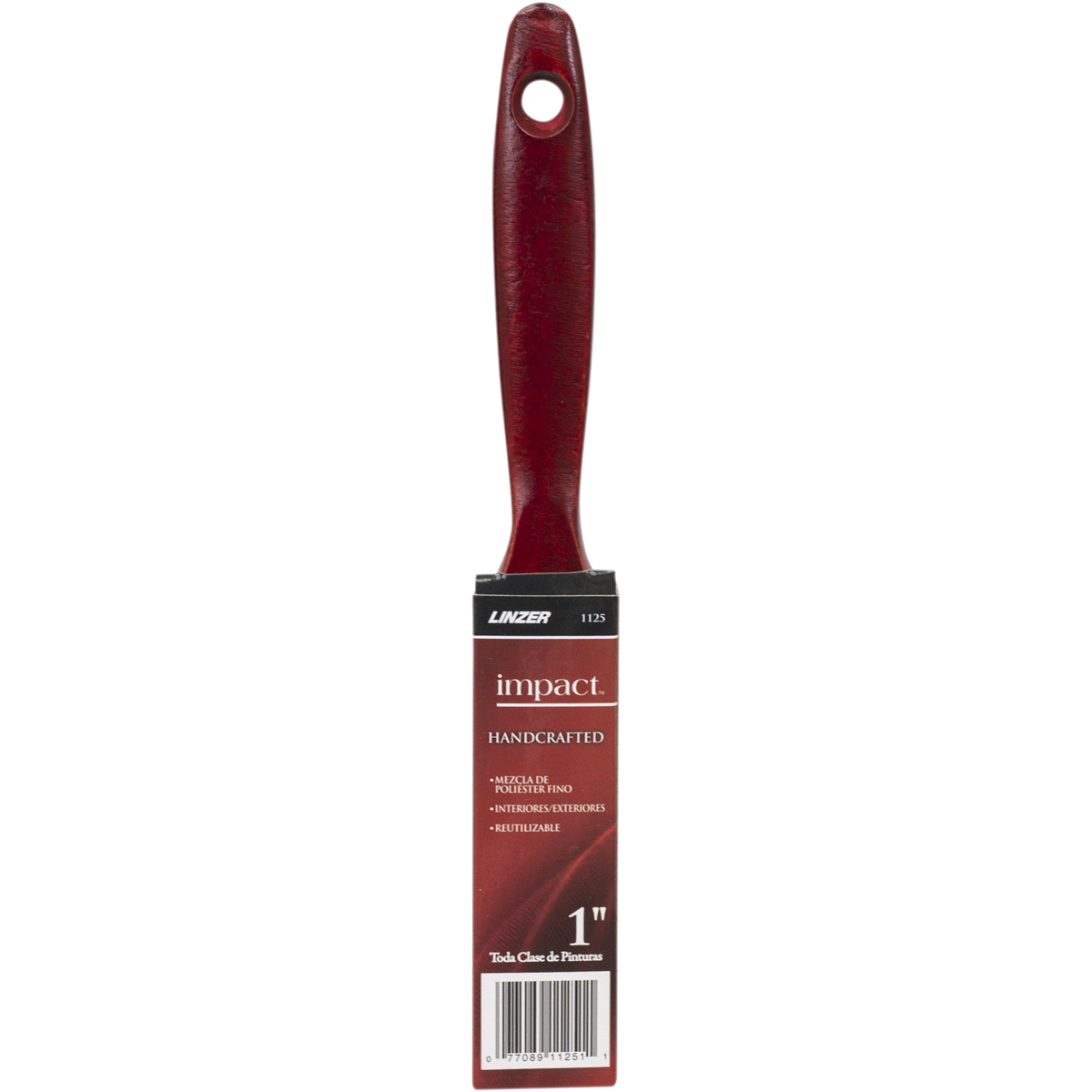 slide 3 of 5, Linzer Impact Blend Brush 1 inch, 1 ct