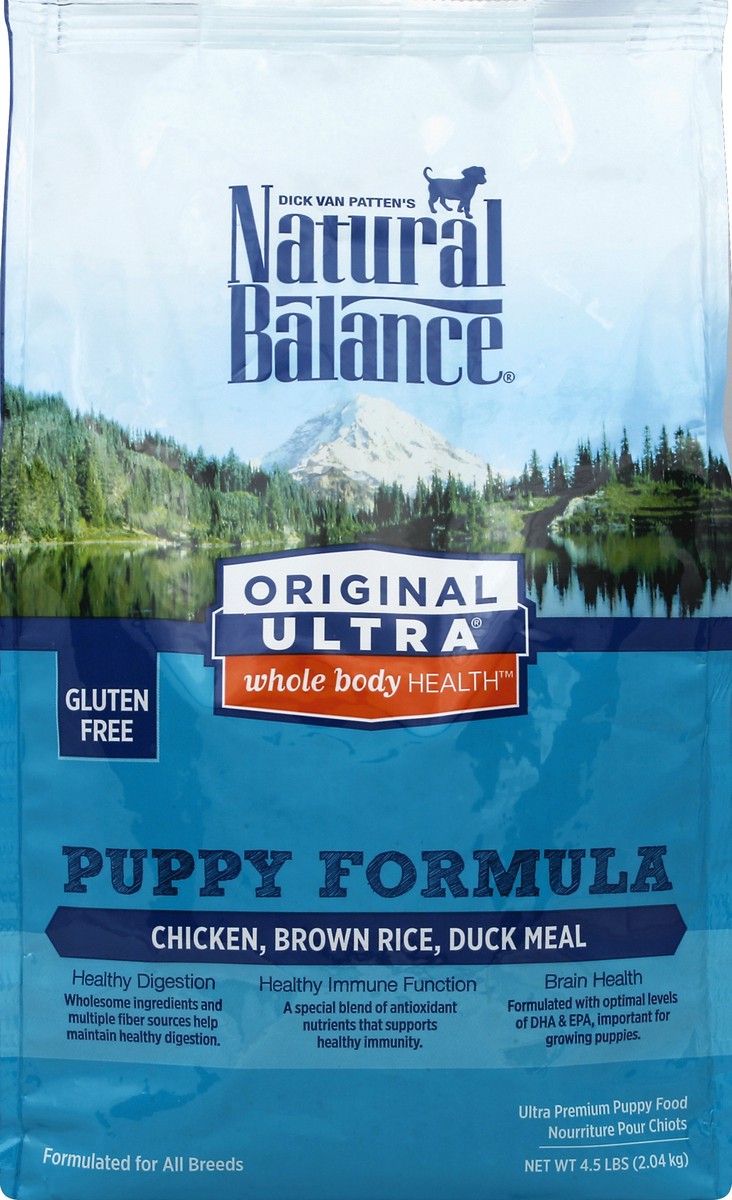 slide 1 of 10, Natural Balance Puppy Food 4.5 lb, 4.5 lb