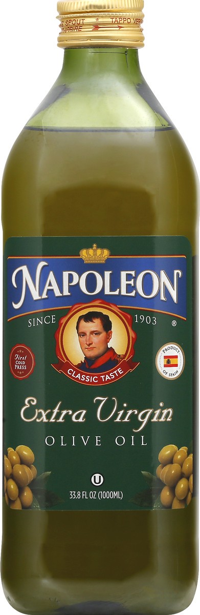 slide 13 of 13, Napoleon Extra Virgin Olive Oil 33.8 oz, 33.8 oz