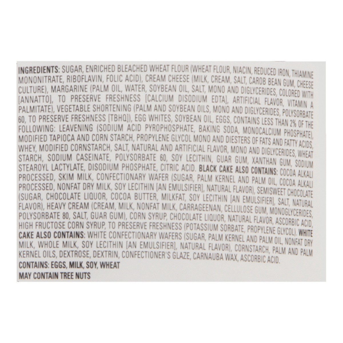 slide 13 of 13, Our Specialty Black & White Cake 42 oz, 42 oz