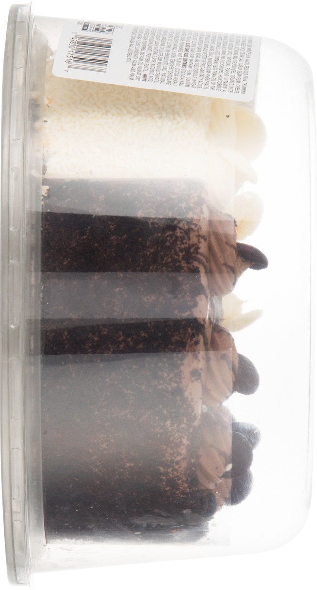 slide 6 of 13, Our Specialty Black & White Cake 42 oz, 42 oz