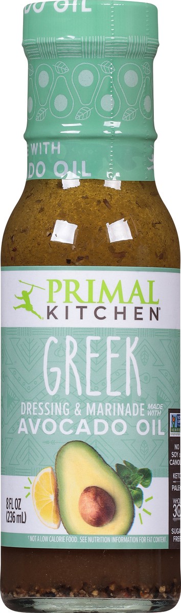 slide 5 of 9, Primal Kitchen Greek Greek Dressing & Marinade 8 fl oz, 8 fl oz