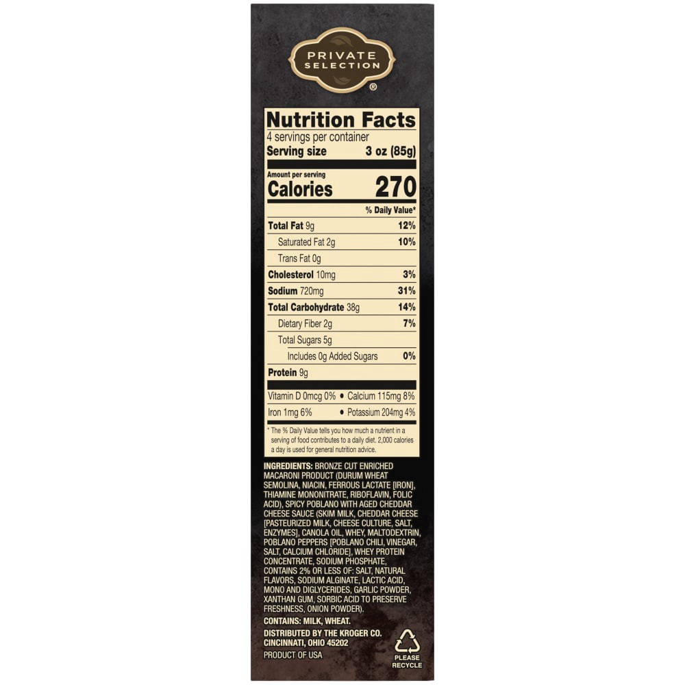 slide 2 of 3, Private Selection Bronze Cut Porcini Mushroom Truffle With Aged Cheddar Creamy Macaroni & Cheese - 12 oz, 12 oz