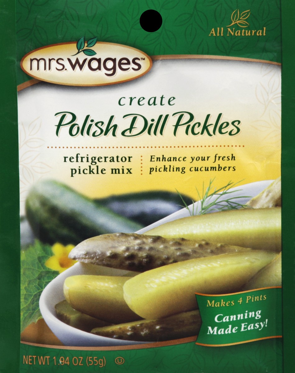 slide 2 of 3, Mrs. Wages Pickle Mix 1.94 oz, 1.94 oz