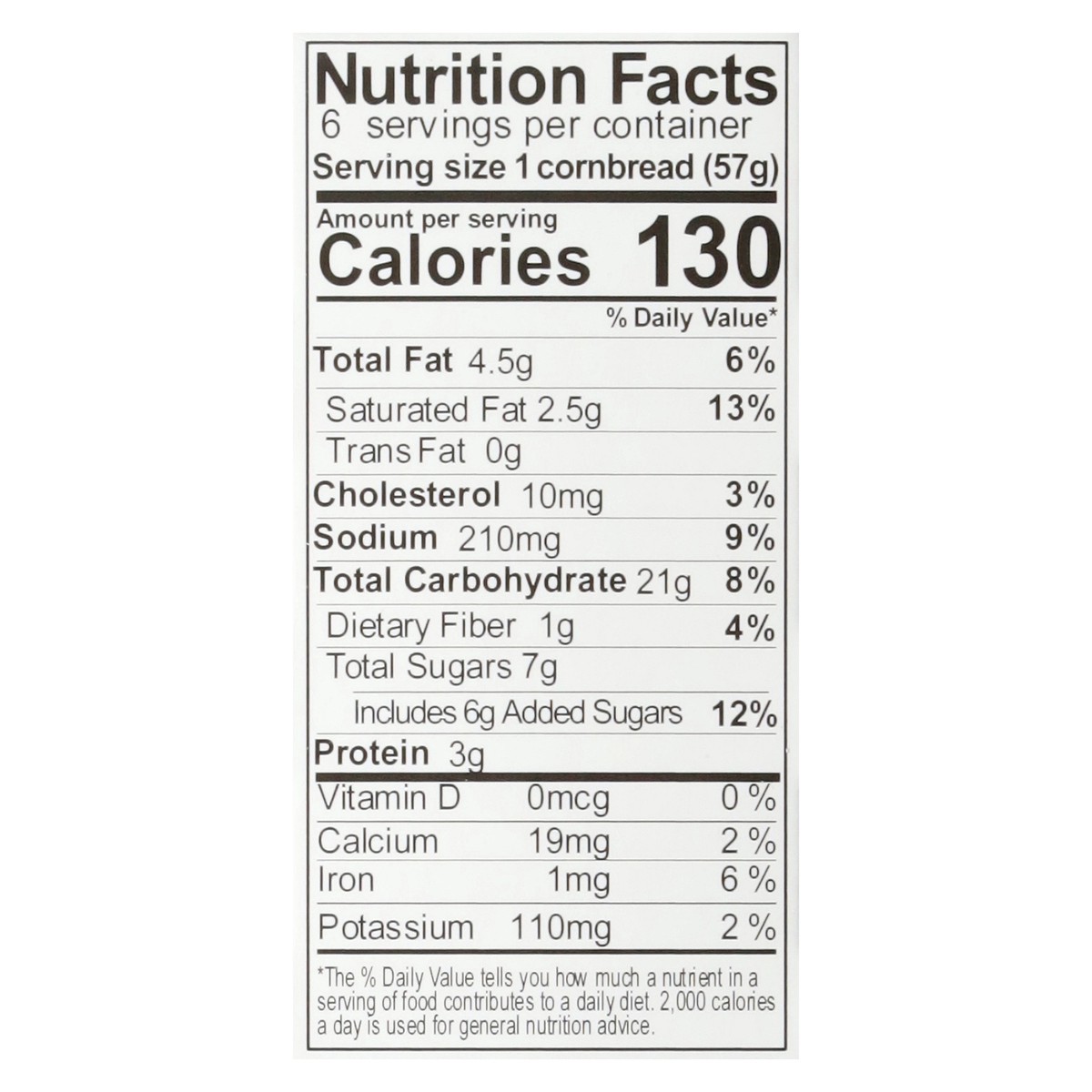 slide 6 of 16, Veggies Made Great Mild Jalapeno Cornbread 6 ea, 6 ct