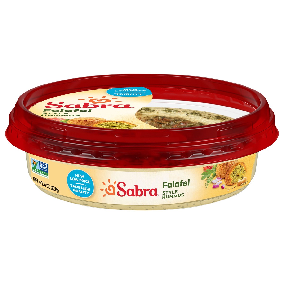 slide 1 of 16, Sabra Falafel Style Hummus, 8 oz, 8 oz
