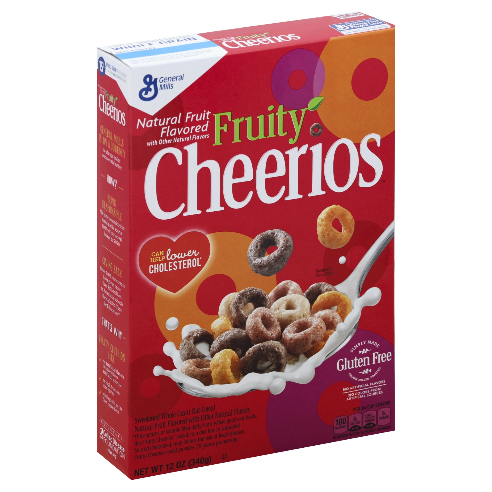 slide 1 of 1, Cheerios Cereal 12 oz, 12 oz