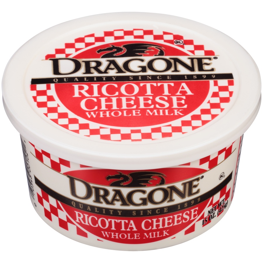 slide 1 of 6, Dragone Ricotta Cheese - Whole Milk, 15 oz