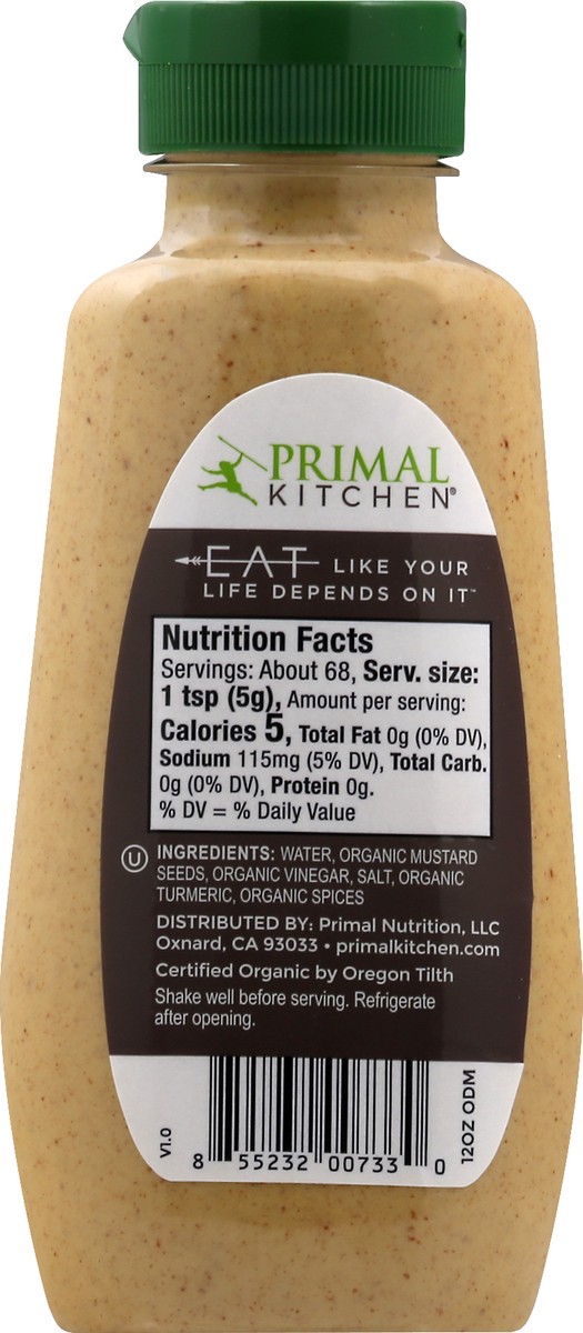 slide 4 of 13, Primal Kitchen Org Dijon Mustard, 12 oz