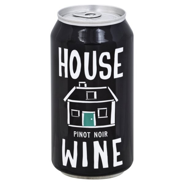 slide 1 of 1, House Wine Pinot Noir Can Lse Wine, 375 ml