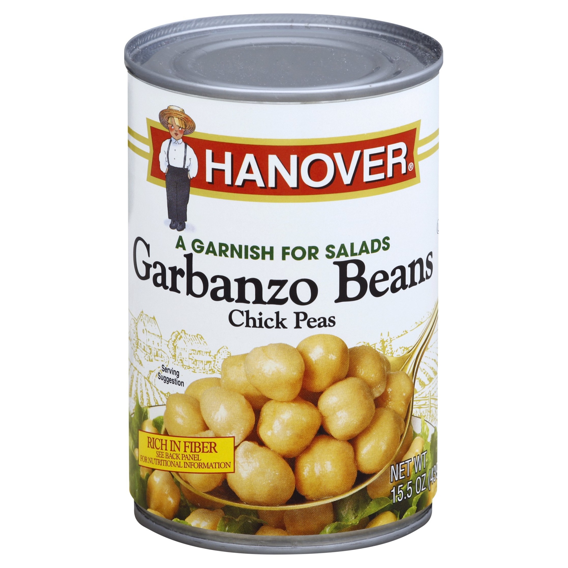 slide 1 of 2, Hanover Garbanzo Beans 15.5 oz, 15.5 oz