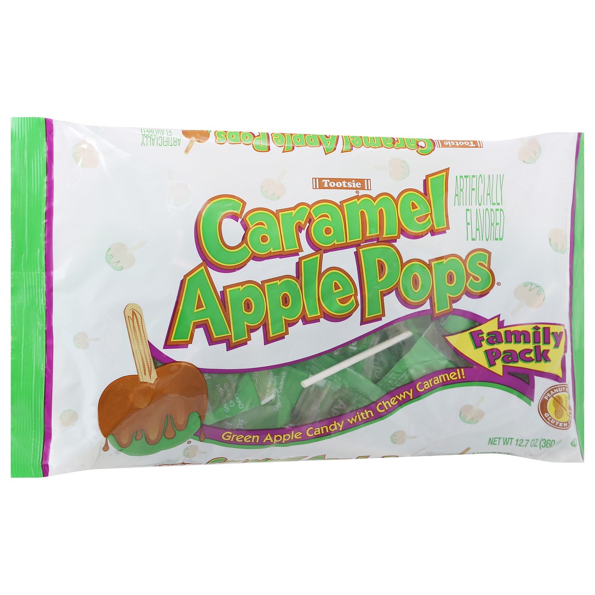 slide 9 of 9, Tootsie Caramel Apple Pops Pops 12.7 oz, 12.7 oz