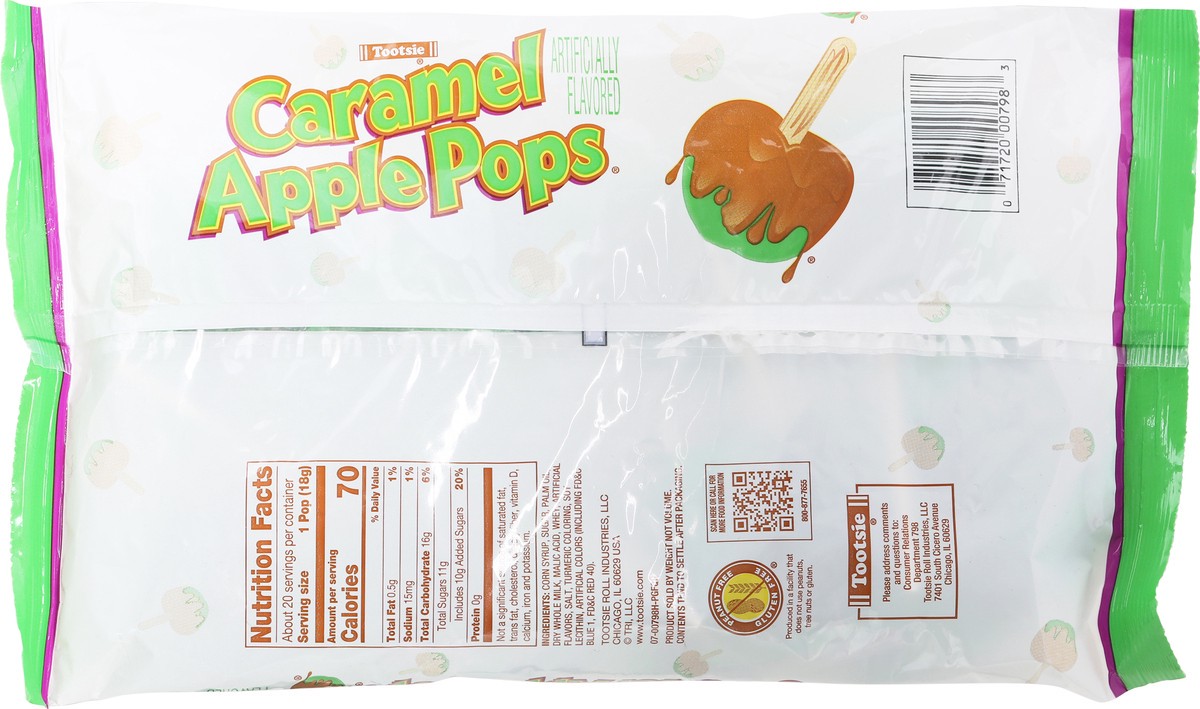 slide 3 of 9, Tootsie Caramel Apple Pops Pops 12.7 oz, 12.7 oz