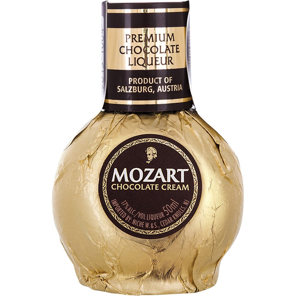 slide 1 of 1, Mozart Chocolate Cream Liqueur - 50 ml, 50 ml