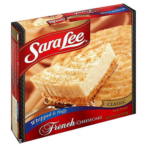 slide 1 of 1, Sara Lee Cheesecake French Whipped & Fluppy Classic, 23.5 oz