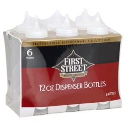 First Street Clear Dispenser Bottle