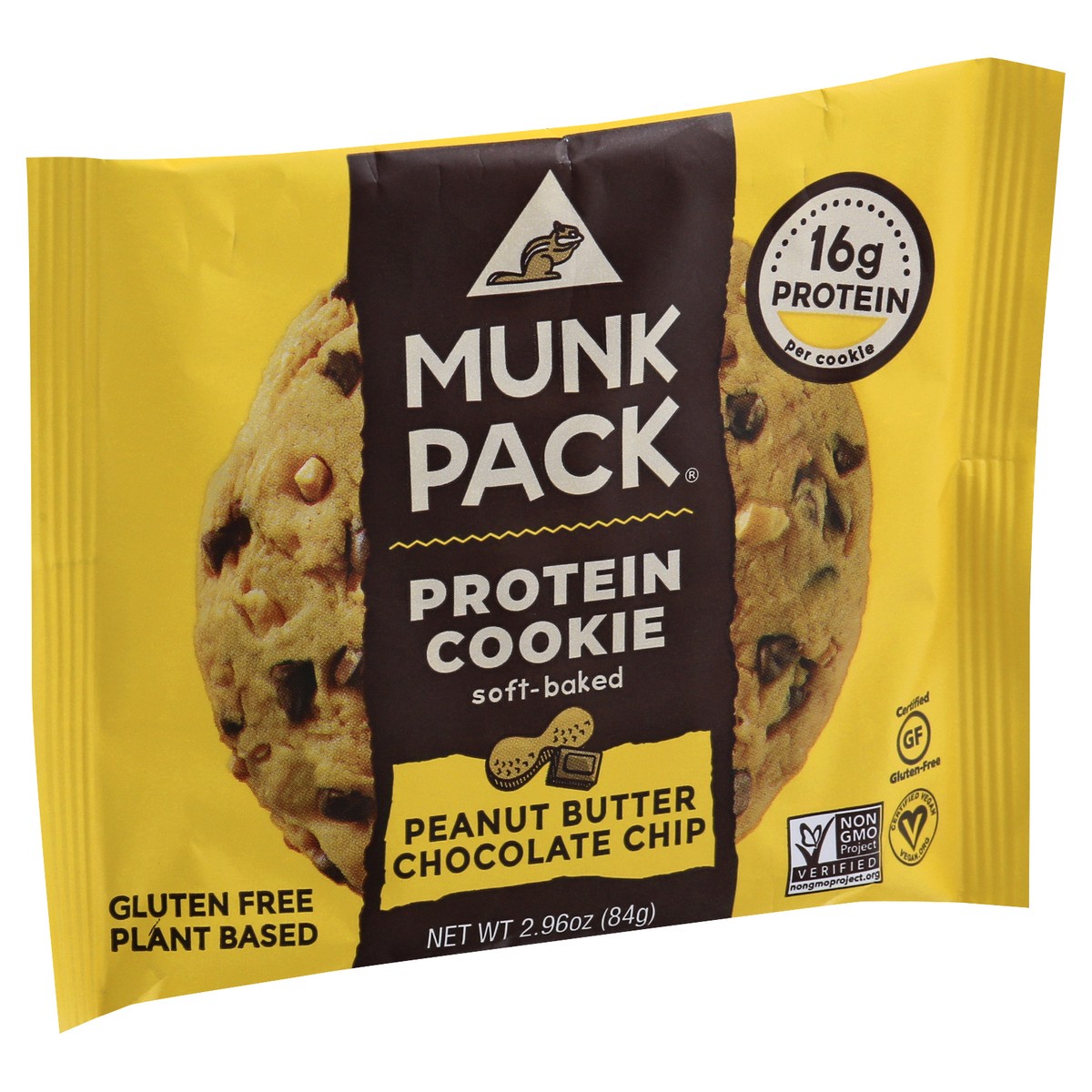 slide 12 of 13, Munk Pack Cookie,Pnut Btr,Choc Chip, 2.96 oz