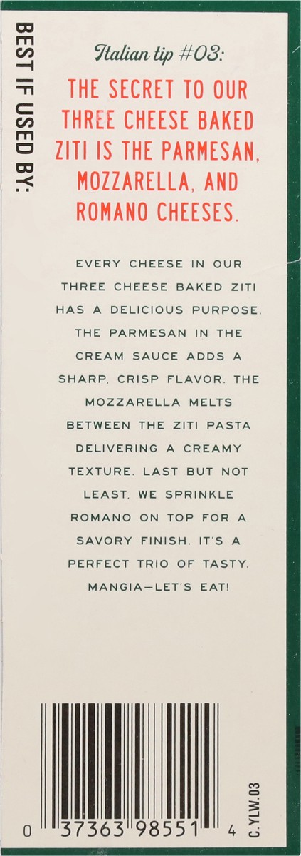 slide 5 of 14, Michael Angelo's Baked Three Cheese Ziti 11 oz, 11 oz