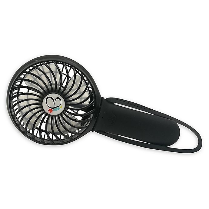 slide 1 of 1, Buggygear 3 Speed USB Rechargeable Turbo Fan - Black/Black, 1 ct