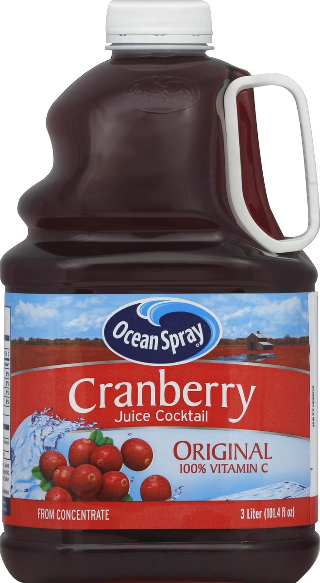 slide 3 of 4, Ocean Spray Cranberry Juice - 101.4 fl oz Bottle, 101.4 fl oz