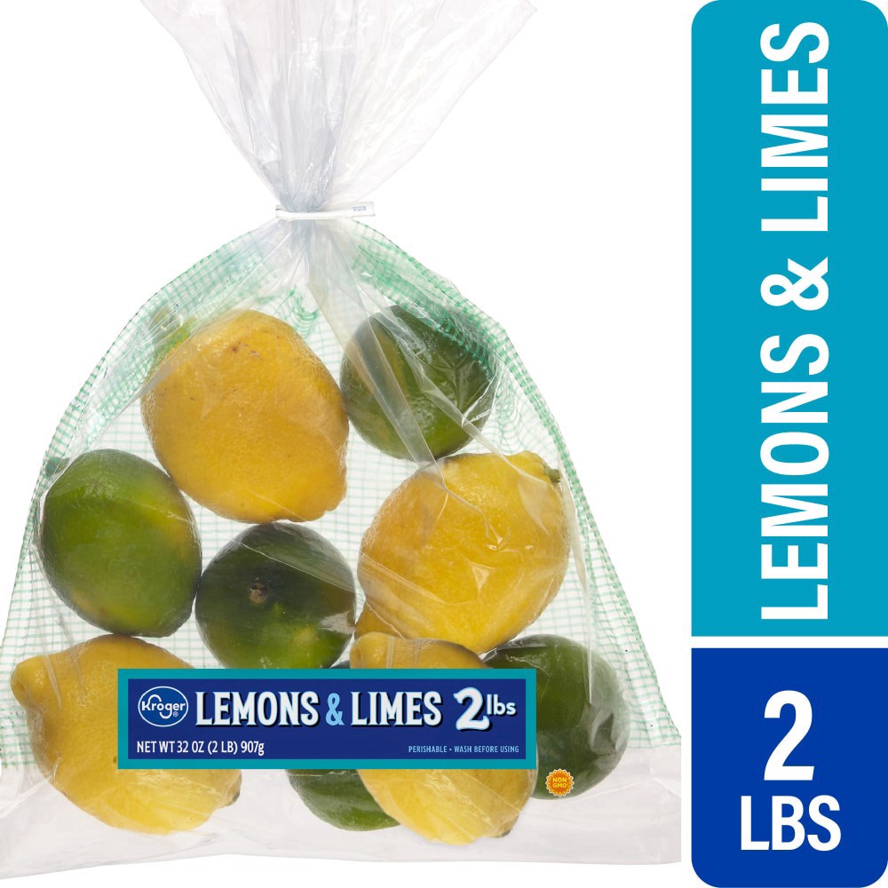 slide 1 of 5, Kroger Lemon & Lime Bag, 32 oz
