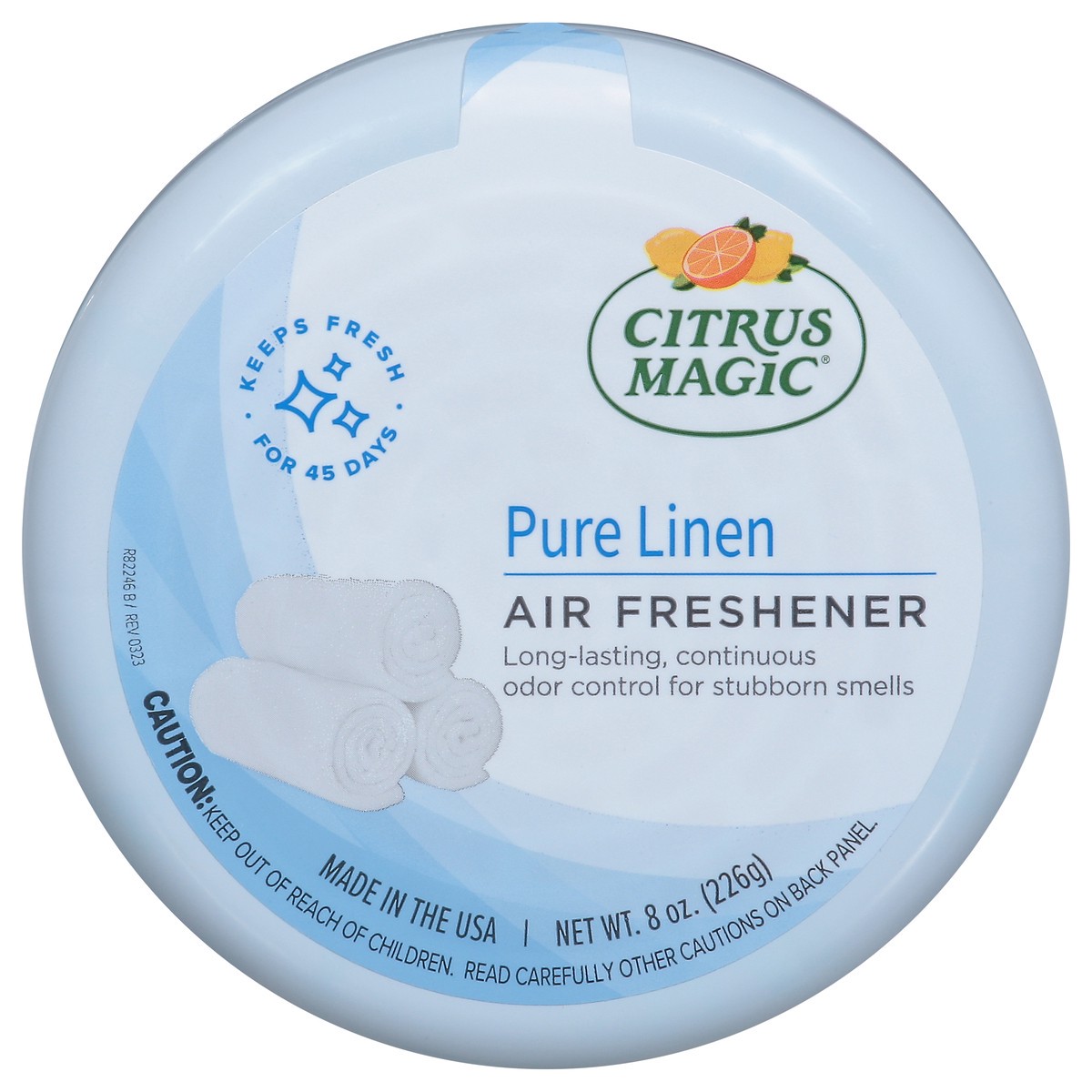 slide 1 of 3, Citrus Magic Linen Air Freshner, 8 oz